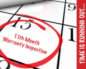 11 Month Warranty Inspection